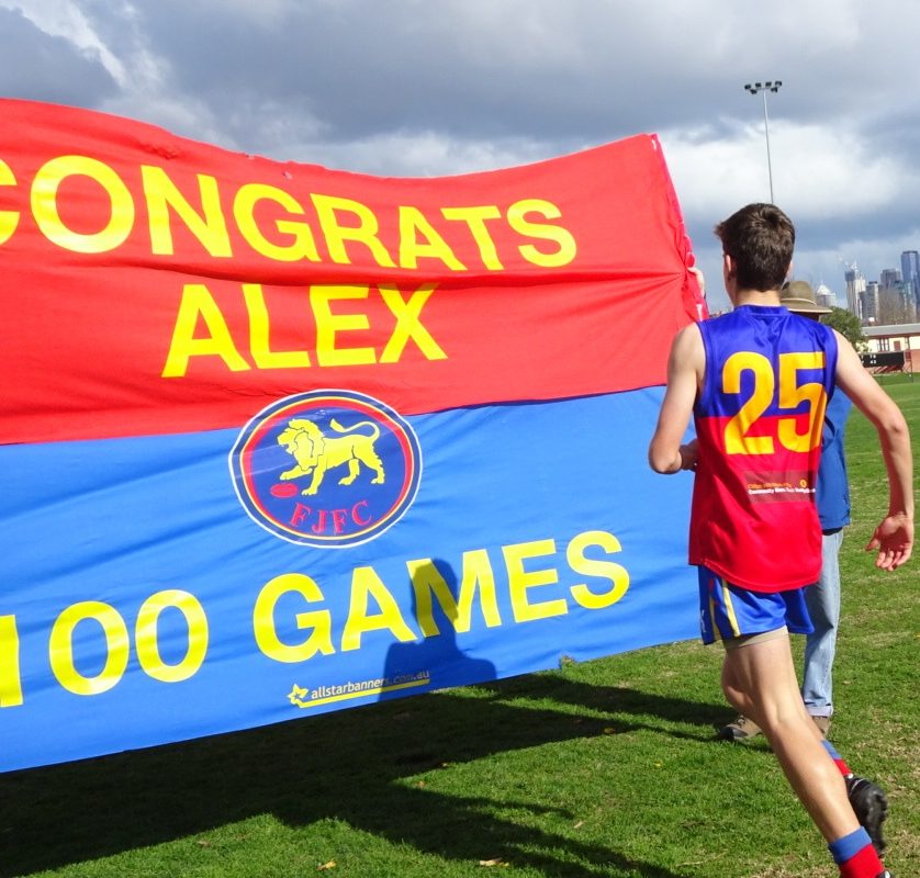 2017 U15-1 Alex's 100th