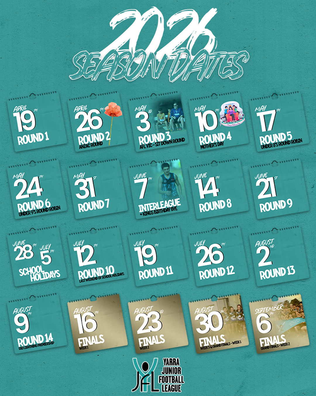 FJFC 2026 Season Dates