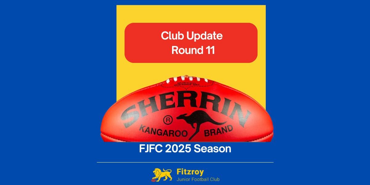FJFC Season All Club Update Round 11